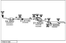 Výfukový systém MTS VW0010138A136938
