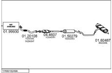 Výfukový systém MTS VW0016249A019465