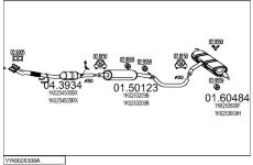Výfukový systém MTS VW0026308A033047