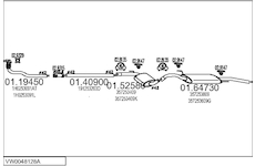 Výfukový systém MTS VW0048128A001912
