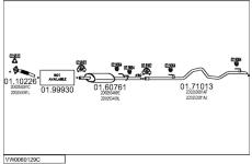 Výfukový systém MTS VW0060129C027850