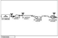 Výfukový systém MTS VW0083508A032606