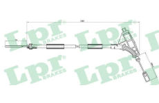 Tažné lanko, parkovací brzda LPR C0010B