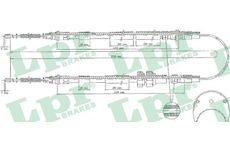 Tažné lanko, parkovací brzda LPR C0234B