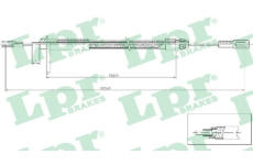 Tažné lanko, parkovací brzda LPR C0441B