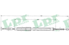 Tazne lanko, parkovaci brzda LPR C1240B