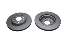 Brzdový kotúč KAVO PARTS BR-10155-C
