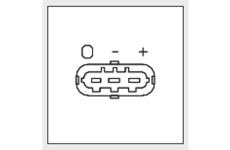 Senzor tlaku sacího potrubí KAVO PARTS EMS-1004