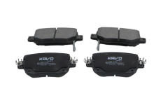 Sada brzdových destiček, kotoučová brzda KAVO PARTS KBP-10102