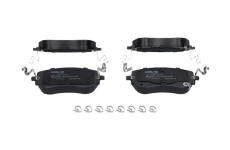 Sada brzdových platničiek kotúčovej brzdy KAVO PARTS KBP-10151