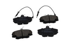 Sada brzdových platničiek kotúčovej brzdy KAVO PARTS KBP-10161