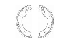 Sada brzdových čelistí KAVO PARTS KBS-5427