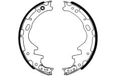 Sada brzdových čelistí KAVO PARTS KBS-7433