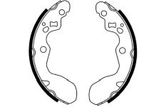 Sada brzdových čeľustí KAVO PARTS KBS-8921