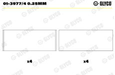 ojnicni lozisko GLYCO 01-3977/4 0.25mm