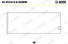 ojnicni lozisko GLYCO 01-4133/4 0.50mm