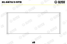 ojnicni lozisko GLYCO 01-4872/3 STD