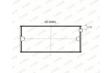 Ložisko GLYCO 02-3085L