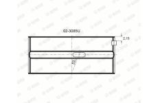 Ložisko GLYCO 02-3085U