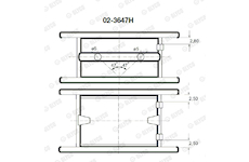 Ložisko GLYCO 02-3647H