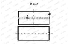 Ložisko GLYCO 02-4042