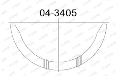 Lozisko GLYCO 04-3405