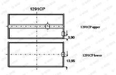 Lozisko GLYCO 1291CP