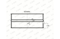 Lozisko GLYCO 62046RA