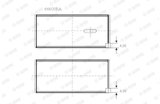 Lozisko GLYCO 66600RA