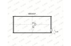 Lozisko GLYCO 66630CP