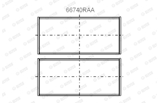 Lozisko GLYCO 66740RAA