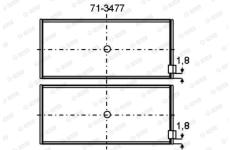 Lozisko GLYCO 71-3477