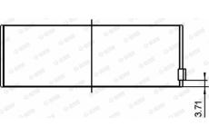 Ojniční ložisko GLYCO 71-4108 STD