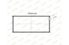 Ložisko GLYCO GS604LCB
