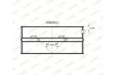 Ložisko GLYCO GS605LC