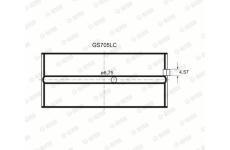 Ložisko GLYCO GS705LC