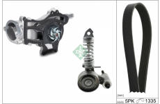 Vodní pumpa + klinový żebrový řemen Schaeffler INA 529 0295 30