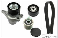 Sada žebrovaných klínových řemenů Schaeffler INA 529 0423 21