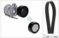 Sada žebrovaných klínových řemenů Schaeffler INA 529 0607 10