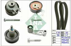 ozubení,sada rozvodového řemene Schaeffler INA 530 0089 10