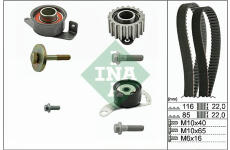 ozubení,sada rozvodového řemene Schaeffler INA 530 0104 10