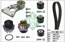 Vodní pumpa + sada ozubeného řemene Schaeffler INA 530 0259 30