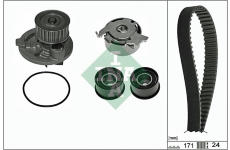 Vodné čerpadlo + sada ozubeného remeňa Schaeffler INA 530 0358 31