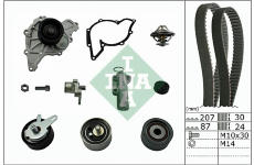 Vodní pumpa + sada ozubeného řemene Schaeffler INA 530 0539 30