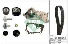 Vodné čerpadlo + sada ozubeného remeňa Schaeffler INA 530 0639 30