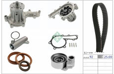 Vodné čerpadlo + sada ozubeného remeňa Schaeffler INA 530 0879 30