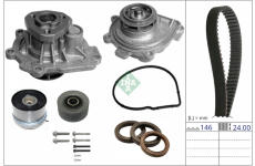 Vodné čerpadlo + sada ozubeného remeňa Schaeffler INA 530 0892 30