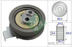 Napínací kladka, ozubený řemen Schaeffler INA 531 0840 10