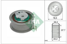 Napínacia kladka ozubeného remeňa Schaeffler INA 531 0927 10