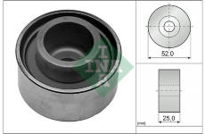 Vratná/vodicí kladka, ozubený řemen Schaeffler INA 532 0068 20